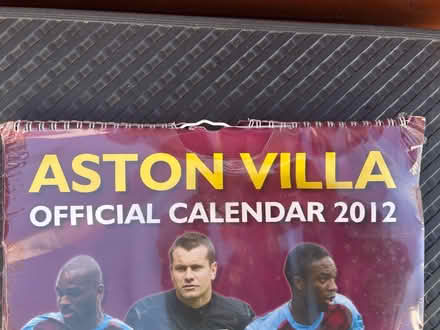 Photo of free Very old Aston Villa calendar (Elmdon Heath B91) #3