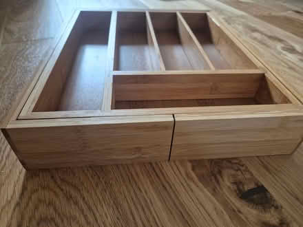 Photo of free Bamboo cutlery tray (Sw155au, Barnes) #1