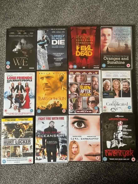 Photo of free DVD’s (15/18 certification) (Black Park LL14) #1