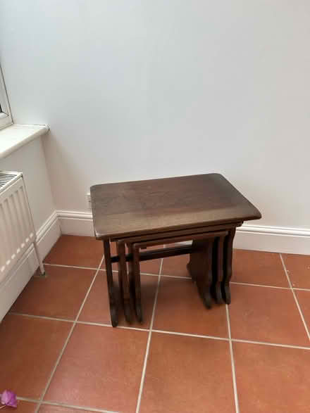 Photo of free Solid Wood Nesting Tables (Se9 2af) #3