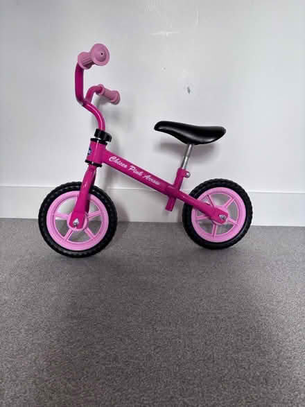 Photo of free Pink balance bike (Camden NW1) #2
