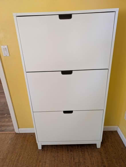 Photo of free Ikea 3 drawer shoe cabinet (West Seattle/White Center) #1