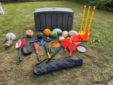 Photo of free Garden storage with kids stuff (Kings Norton B30) #1