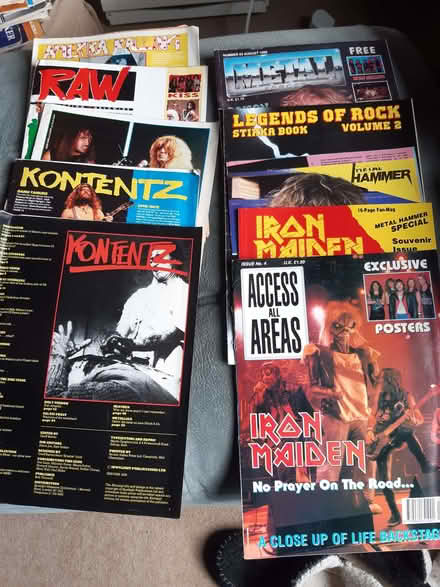 Photo of free Heavy Metal Music Magazines supplementary additions (Old Walcot SN3) #1