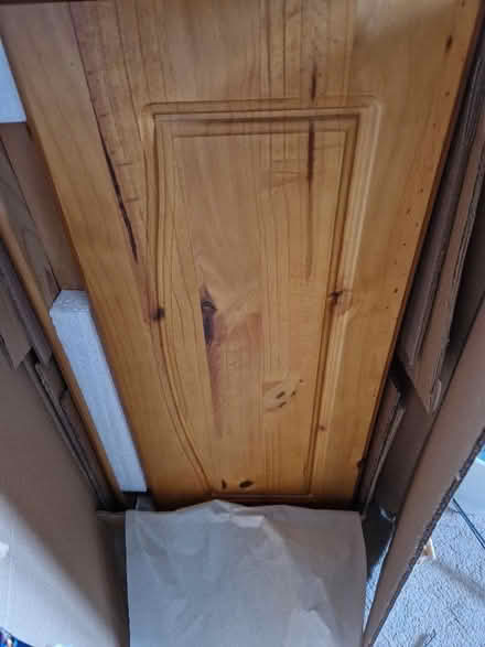 Photo of free Pine ottoman storage box (Sparkhill B13) #2