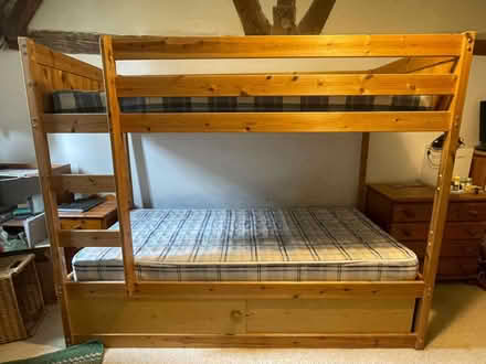 Photo of free Solid pine bunkbeds (Abingdon OX14) #1