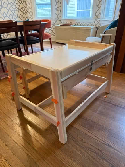Photo of free IKEA Adjustable Kid’s Desk & Bench (Portage Park, Chicago) #2