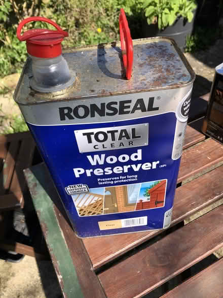 Photo of free Ronseal wood preserver (Leighton Buzzard LU7) #1