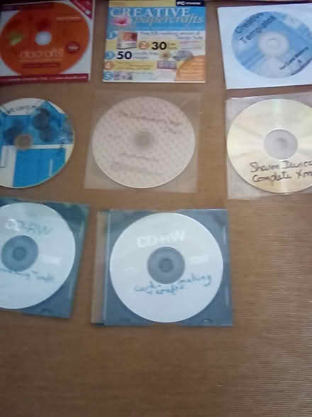 Photo of free Various craft and cardmaking CD-ROMS (Cliftonville CT9) #1