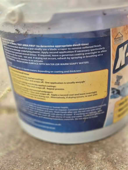 Photo of free Artex remover 2.5l - Unopened (Mendlesham.) #3