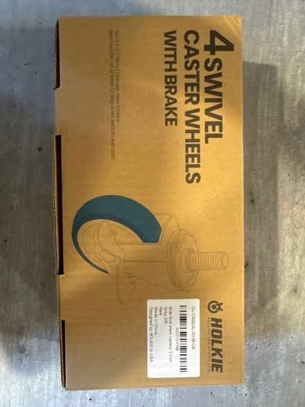 Photo of free 2 licking swivel wheel castors (Britannia) #1