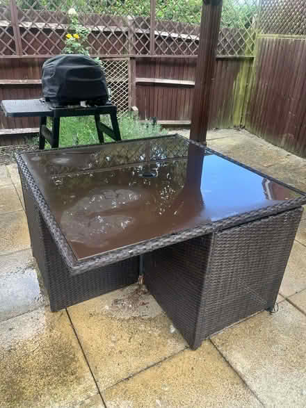 Photo of free Garden table & 4 chairs (MK45) #2