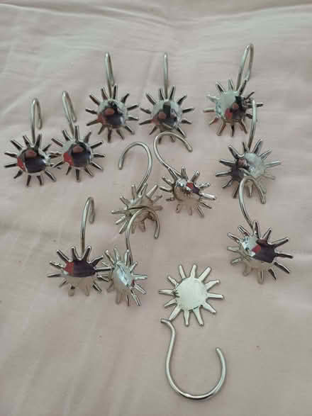 Photo of free Shower curtain rings (Felden HP3) #1