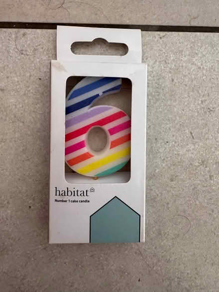 Photo of free 6 candle (CR7) #1