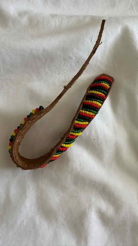 Photo of free Leather beaded friendship bracelet (Lexden CO3) #1