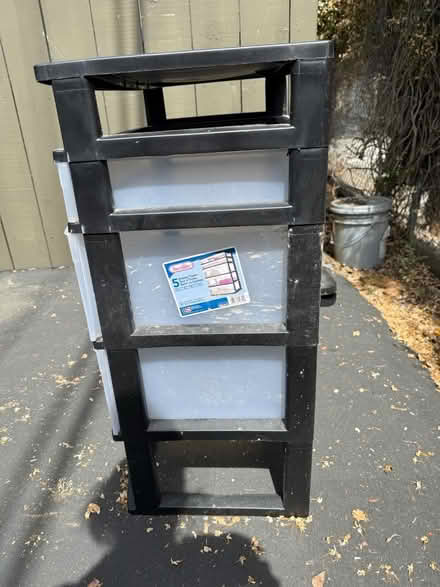 Photo of free Sterilite 3-drawer storage unit (1075 Valencia Avenue) #3