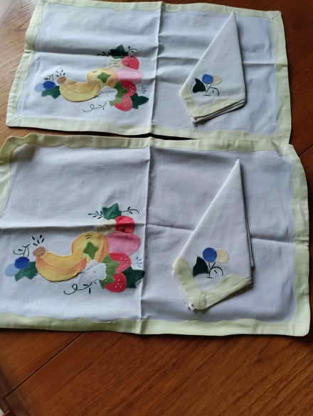 Photo of free Tray cloths and napkins (California DE22) #1