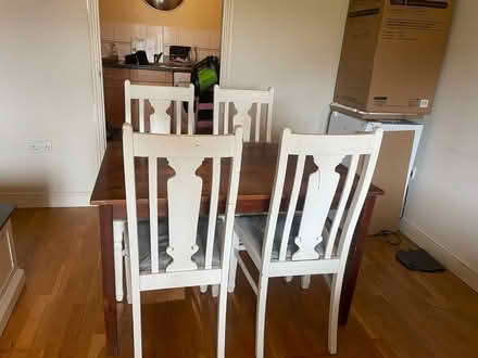 Photo of free Dining table and chairs (Maidstone ME16) #2