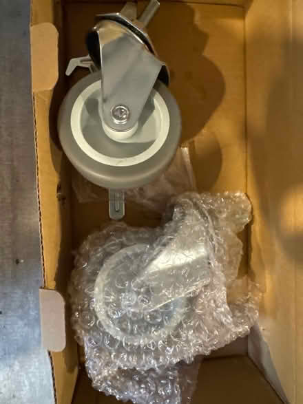 Photo of free 2 licking swivel wheel castors (Britannia) #2