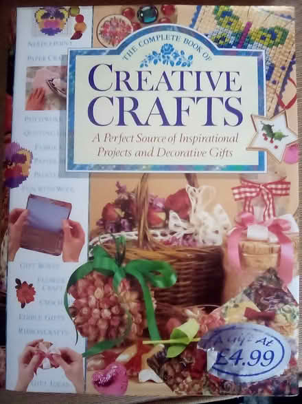 Photo of free Large, hard-backed book of crafts. (Cliftonville CT9) #1