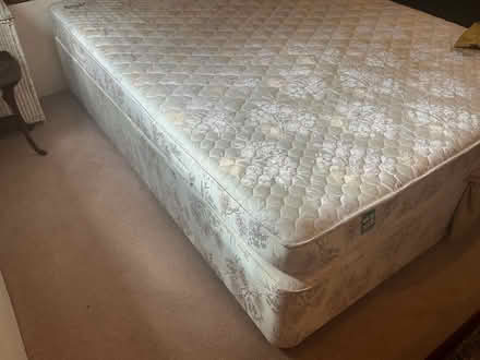 Photo of free Queen sized bed with mattress (Malvern Link WR13) #1