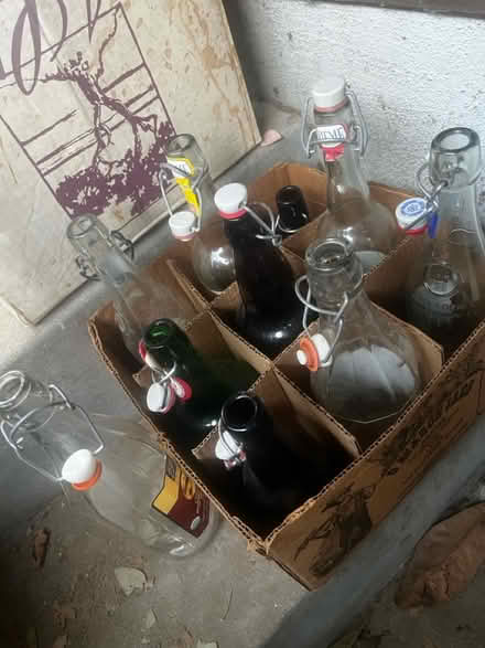 Photo of free French bottles (North Willow Glen , San Jose) #1
