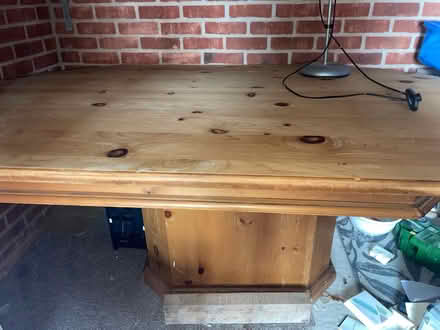Photo of free pine wood table (loughborough) #3