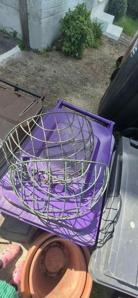 Photo of free Hanging half moon basket (Hitchin SG4) #1