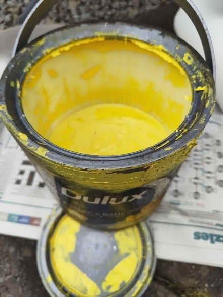 Photo of free Yellow paint (Carterton OX18) #1