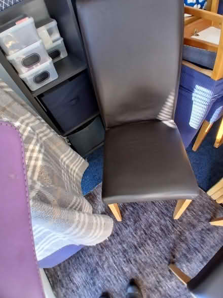 Photo of free 2 dining chairs (CW1) #1