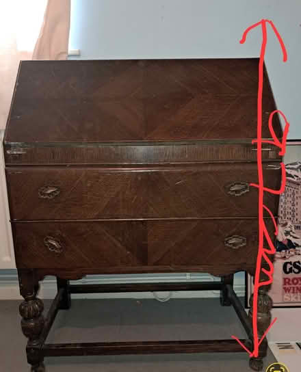 Photo of free Antique desk, Small Lady's (East Sheen - Mortlake) #3