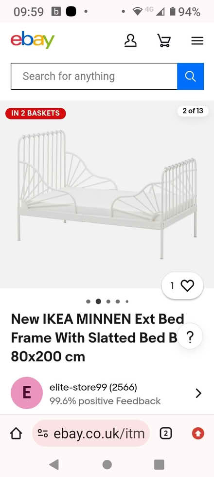 Photo of free IKEA single bed frame (coventry CV6) #2