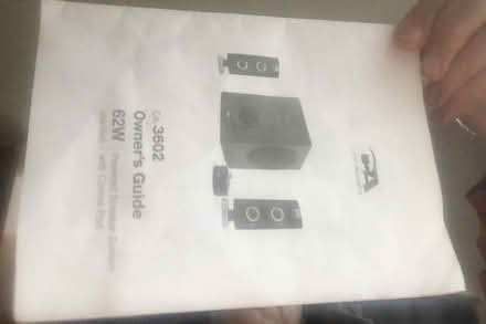 Photo of free CA-3602 Speaker Set w/Subwoofer (Bedford, MA - north of center) #1