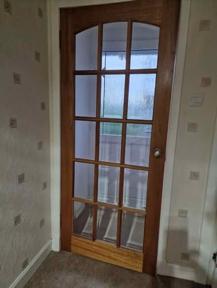 Photo of free Interior solid Oak framed door (Barnhill DD5) #1