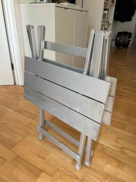 Photo of free Metal table foldable (Plaistow E139LX) #4