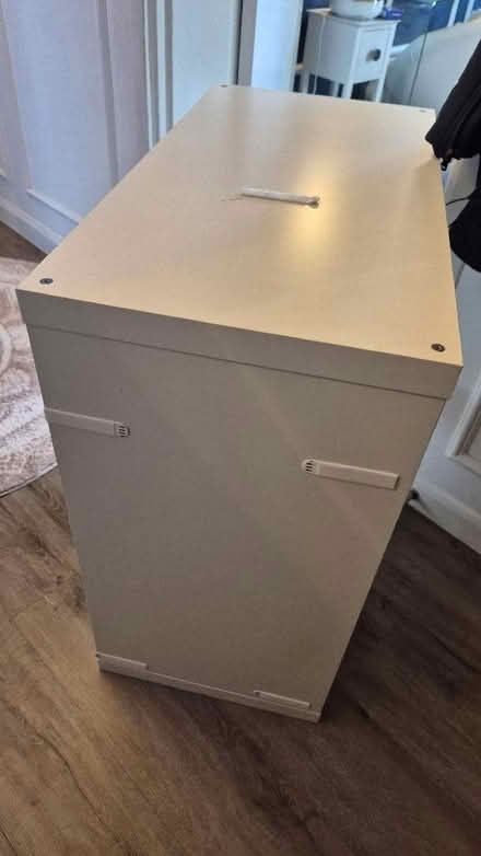 Photo of free IKEA KALLAX Shelving unit, white, 77x77 cm (Twickenham TW1) #1