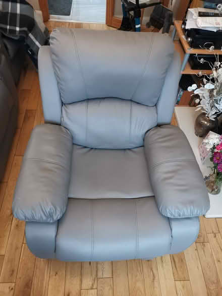 Photo of free Grey recliner chair (Letchworth SG6) #1