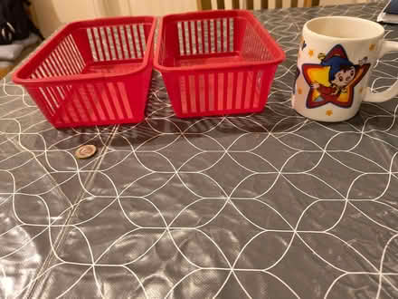 Photo of free Red storage trays (Royston SG8) #1