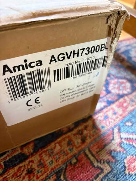 Photo of free Amica 5 ring hob - brand new (Hackney E9) #2
