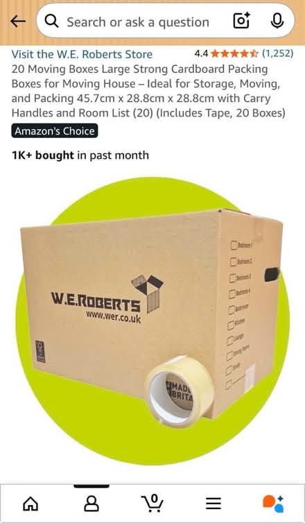 Photo of free Moving boxes and bags (Waddon) #4