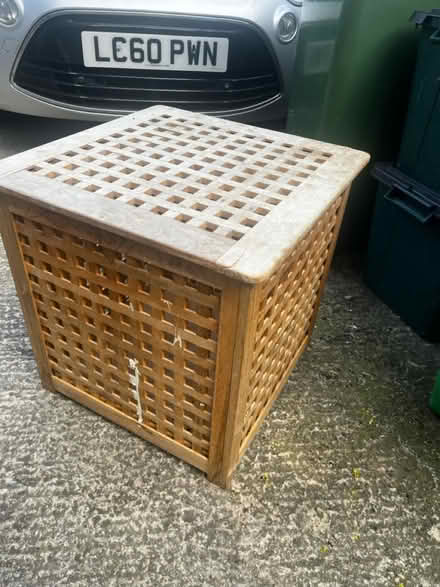 Photo of free Wooden storage cube (Cheltenham) #3