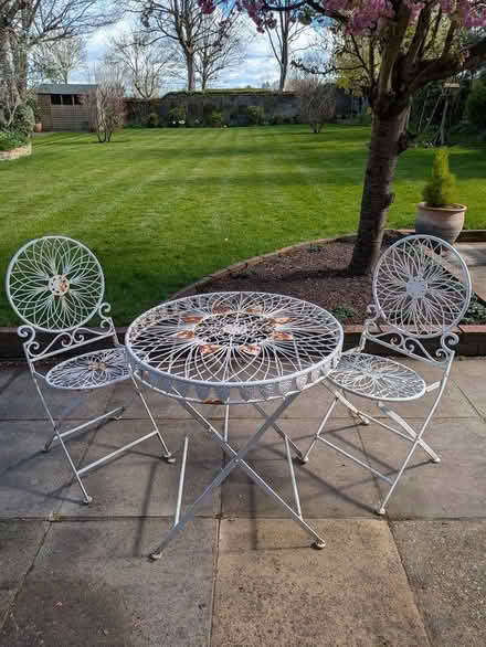 Photo of free Garden bistro-style table & chairs (Twickenham TW2) #1
