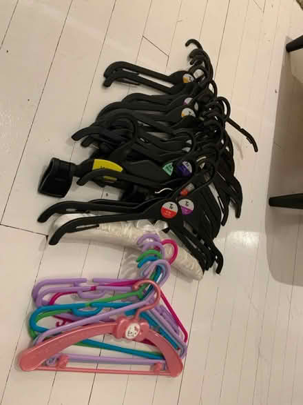 Photo of free Childrens coat hangers (Wood Street Village GU3) #1