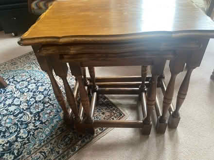 Photo of free Set of 3 nesting tables (Peterborough Broadway PE14DG) #3