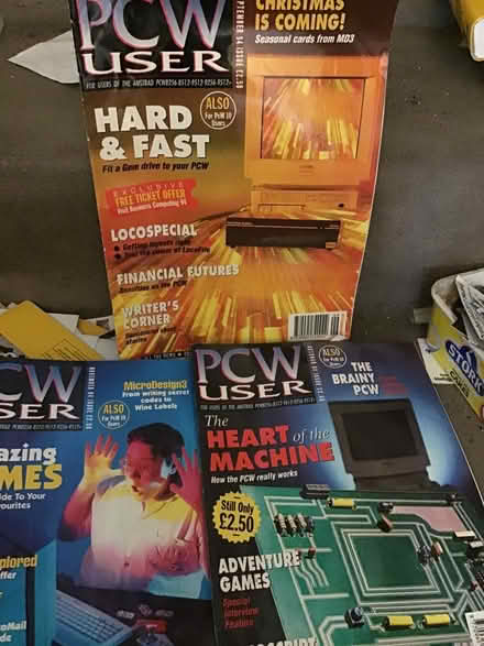Photo of free Assorted Amstrad PCW magazines (Silverhill TN37) #1