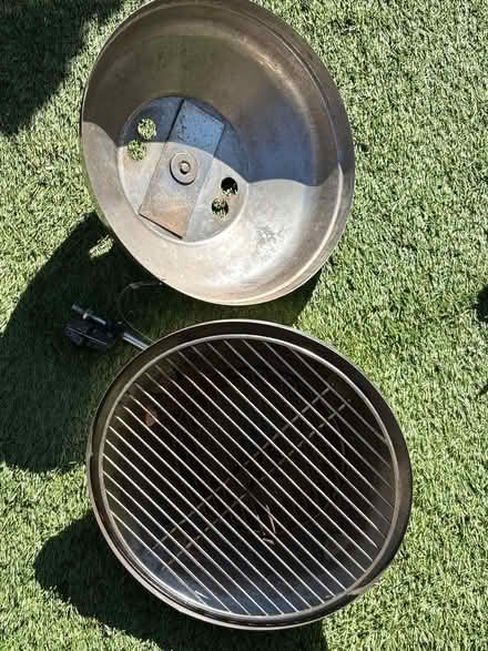 Photo of free Stainless steel charcoal BBQ, rail mount (West End GU24) #2