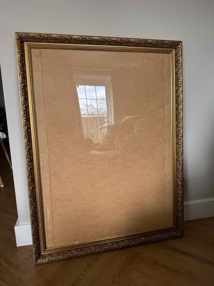 Photo of free Large gold frame (GU14) #1