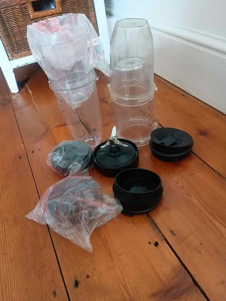 Photo of free Nutri Ninja cups/ lids/ blades (Lewes (near Prison)) #1