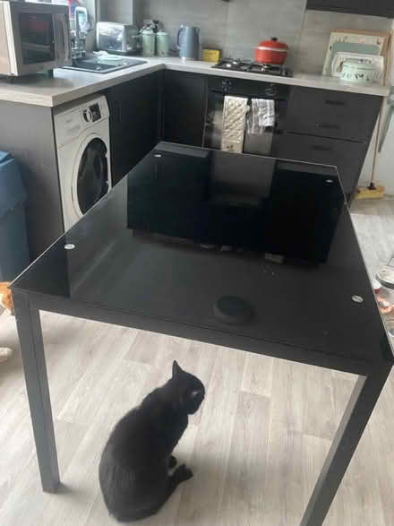Photo of free Black glass table (Coppull PR7) #1