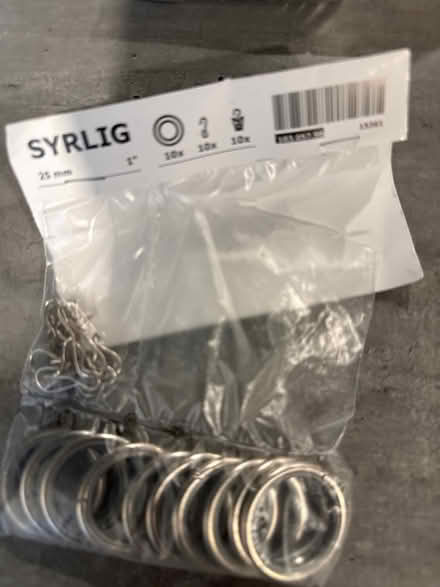 Photo of free IKEA curtain hardware (Britannia) #3